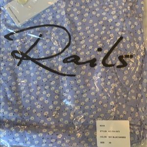 Rails sky blue dress